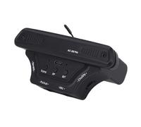 Xiuganpo Micro de Guitare Acoustique, Micro de Rosace de Guitare avec Microphone Bluetooth et Chargement de Type C, de Rosace Acoustique à Fréquence UHF pour une Portée sans Fil de