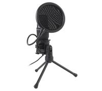 Xiuganpo Microphone USB Gaming avec Lumière RGB, Condensateur Plug and | Micro d\'ordinateur à réduction de bruit avec trépied pour streaming, podcast, studio, appels vidéo