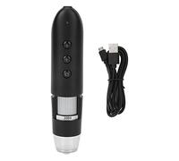 Xiuganpo Microscope Numérique sans Fil, Grossissement 200X, Détecteur de | Matériau ABS, Résolution Statique 2MP, pour 4.0 et IOS 8.0, Batterie 1400mAh, Lumière LED Blanche, Utilisation en Salon