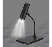 Xiuganpo Microscope Portable avec Grossissement 50-1000x, Résolution de Caméra 1920 X 1080, Microscope WiFi avec 8 Lumières LED Réglables, Idéal pour Les Amateurs