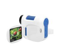 Xiuganpo Microscope Portatif pour Enfants avec Écran Couleur Repliable,