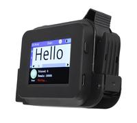 Xiuganpo Mini Imprimante à Jet d'encre à Séchage Rapide, Encodeur Portable, Hauteur Réglable pour L' de Codes-Barres de Texte (Black)