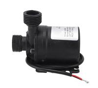 Xiuganpo Mini Pompe à Eau à Faible Bruit avec Longue Durée de Vie et Grand Débit pour Petit Aquarium, Fontaine à Eau pour Animaux Domestiques, Résine et Acier Inoxydable, 1 unité (DC12V)