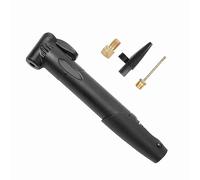 Xiuganpo Mini Pompe à Vélo Portable, Gonfleur de Pneus de Vélo, Pompe à Main Compacte avec 3 Buses pour Balles Presta Schrader, Jouets Gonflables, Matelas Pneumatiques, Ballons de Sport, Flotteurs de