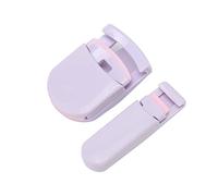 Xiuganpo Mini Recourbe-cils Grand Angle Précis, Conception Ergonomique pour Femmes avec Coussinet en Silicone de Remplacement, Recourbe-cils Portable pour les Retouches de Maquillage (PURPLE)