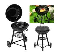 Xiuganpo Modèle de Four à Barbecue Miniature pour Maison de Poupée 1:12, Accessoire en Fer Durable pour Les Scènes de Jardin de Poupée, Décoration Portable et Réaliste