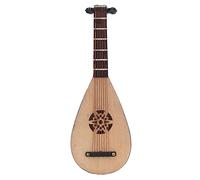 Xiuganpo Modèle de Guitare Chinois, Ornements de Luth Légers Légers Délicats Proof de Fonte en Bois de Pin pour la Maison