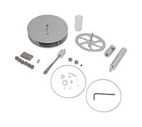 Xiuganpo Modèle de Moteur Stirling à Basse Température Modèle de Moteur Physique en Aluminium, élégant et éducatif, Idéal pour Les Enfants/Amateurs de Physique, Domaine D'application :