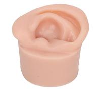 Xiuganpo Modèle D'oreille de Pratique de Perçage de Couleur de Peau Moyenne en Silicone pour Utilisation et Affichage Novices 1 unité (Gauche)