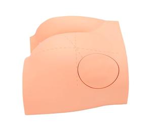Xiuganpo Modèle Réaliste de Formation à l'injection de Hanche pour la Pratique Intramusculaire avec des Repères Anatomiques Simulateur d'injection Fessière pour l'éducation Infirmière, Fesses en