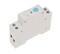 Xiuganpo Module de Commutation Intelligent sans Fil, Compte à Rebours, Synchronisation du Cycle pour Télécommande, Rail DIN35 Blanc pour SigMesh (16A)