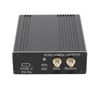 Xiuganpo Module OCXO 10MHz, Faible Bruit de Phase | Oscillateur à Quartz PCB avec Câble de Type C Boîtier 50 Ohms pour Radios de Charge et Décodeurs Générateurs de Signaux