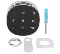 Xiuganpo Mot de Passe Numérique Safe Lock, Antivol électronique codé Serrure avec Clavier Tactile électronique, en Alliage de Zinc Facile à Installer pour Classeur Casier Tiroir (30 mm)