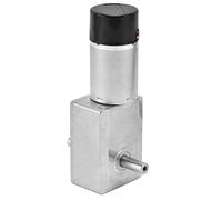 Xiuganpo Moteur à Engrenage à Vis sans Fin CC, Dispositif D'entraînement de Réduction de Vitesse à Double Arbre à Haute efficacité pour L'automatisation Industrielle en Alliage de Zinc 15mm (DC6V