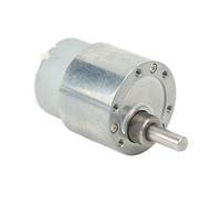 Xiuganpo Moteur à Engrenages Hélicoïdaux à Couple élevé 8 TR/Min JGB37 500 Moteur de Réduction CC Autobloquant Réversible pour L'automatisation DC12V