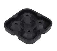 Xiuganpo Moule à Glaçons en Forme de Bricolage, 4 Fentes en Silicone, Machine à Glaçons Non Réutilisable pour Crème, Bac à en Silicone de qualité Alimentaire pour Cocktails, Sucettes Glacées et