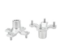 Xiuganpo Moyeux de Roue Arrière Durables, Ensemble de 2 Pièces pour TRX400EX SPORTRAX 400 2X4 ATV 1999 - 2008, Matériau Métallique pour les Amateurs de VTT