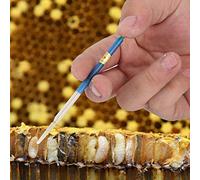 Xiuganpo Outil de Greffage Apicole Kit d'élevage de Larves, Stylo à Raclette Fine pour la Production de Reine des Abeilles, Transfert de Tasse de Cellules, Roseau Léger et Flexible