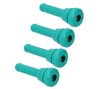 Xiuganpo Outil de Revêtement de Lait en Silicone Vert pour Machine à Traire de Vache de Bétail Revêtement de Tasse de Mamelon 4 Pièces