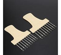 Xiuganpo Outil Professionnel D'aiguille de Jauge de Peigne de Transfert de Machine à Tricoter pour KH260 SK151, pour les Accessoires de Machine à Tricoter, Plastique + Métal