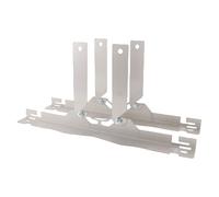 Xiuganpo Outils d'alignement de l'angle des Orteils, 2pcs Universal Loch Design 4 Plaides d'extension Plaque 'Outil 'alignement des Orteils pour la Moto Off-Strasse