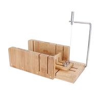 Xiuganpo Outils de Fabrication de Savon, Pain de Savon en Bois en Toute sécurité Réglable et écologique avec une Machine à Trancher pour les Gâteaux de Bougies Coupées pour le Chocolat à la Glace