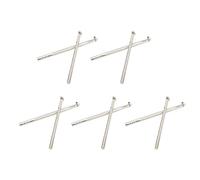 Xiuganpo Outils d'estampage du Cuir, Encoche de 9,6 Mm et Poinçons à Motif de Lune de 9 Mm, Ensemble de Poinçons en Cuir en Acier allié avec Poignée Antidérapante pour les Projets d'artisanat du