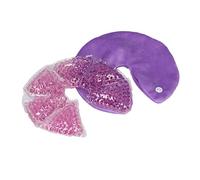 Xiuganpo Pack de Gel Mammaire, Compresse Chaude et Froide pour Soulager la Douleur et Réduire L'enflure, Confortable pour les Mères Qui Allaitent, Taille 6,69 Pouces, 1 unité (PURPLE)