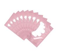 Xiuganpo Patchs D'Extensions de Cils Greffés, Support Solide pour Extensions de Cils, Tampons D'isolation en Forme de Pétale pour Artistes de (PINK)