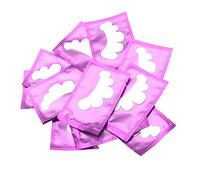 Xiuganpo Patchs D'Extensions de Cils Greffés, Support Solide pour Extensions de Cils, Tampons D'isolation en Forme de Pétale pour Artistes de (PURPLE)