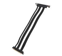Xiuganpo PCIe 5.0 X16 Câble de Levage, Longue Durée de Vie du Bon Angle PCIe 5.0 X16 Plug et Reproduction pour Les Compilations ITX (40cm)