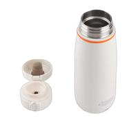 Xiuganpo Petite Bouilloire électrique 350 Ml, Chauffe-eau Portable en Acier Inoxydable pour Voyage, Chauffage sans Fil adapté au Bureau