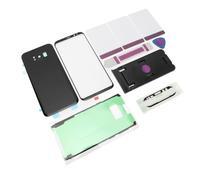 Xiuganpo Phone Back Glass Cover Black Replacement Kit for S8+ Plus