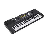 Xiuganpo Piano électrique 37 Touches, Jouet D'instrument de Musique de Simulation USB, Contrôle du Volume et du Timbre, pour Enfants, Plastique BF-420 (BF-420)