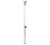 Xiuganpo Pied de Table Pliable, Piédestal de Table Réglable 560 à 930 Mm en Alliage en Aluminium Support Télescopique pour RV Boat Yacht, Camping-Car, Atelier, Cuisine