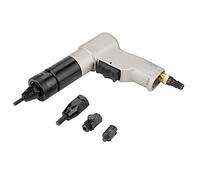 Xiuganpo Pistolet de Rivetage Pneumatique Automatique, Outil de Pistolet à écrou de Riveteuse à Air Ergonomique à Changement Rapide pour Plaque Métallique, Tuyau (M6/M8 KP-7322)