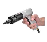Xiuganpo Pistolet de Rivetage Pneumatique Automatique, Outil de Pistolet à écrou de Riveteuse à Air Ergonomique à Changement Rapide pour Plaque Métallique, Tuyau (M8/M10 KP-7323)