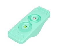 Xiuganpo Planche à Bascule D'entraînement Sensoriel pour Enfants, en Plastique Antidérapant pour le Développement des Capacités D'équilibre, 1 X Planche, 2 X Balles Rebondissantes (vert clair)