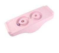 Xiuganpo Planche à Bascule D'entraînement Sensoriel pour Enfants, en Plastique Antidérapant pour le Développement des Capacités D'équilibre, 1 X Planche, 2 X Balles Rebondissantes (PINK)