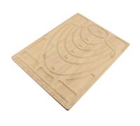 Xiuganpo Planche à Perles pour Fabrication de Bijoux, Plateau à Perles Bambusoideae 28,5x38x1cm pour les Artisans de