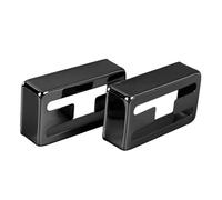Xiuganpo Plaque de Micro Guitare en Laiton, Coque Double Bobinage H, pour | Paquet de 2 coques de micro de guitare électrique, avec vis, pour micros Humbucker à double bobine