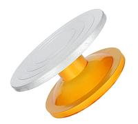 Xiuganpo Plateau Tournant de Roue de Poterie, Roue de Sculpteur Facile à Faire Tourner 9,8 Pouces pour Peintres pour Sculpteurs pour Décorateurs