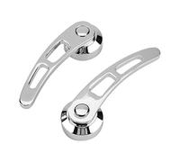 Xiuganpo Poignée de Porte Hot Rods, Accessoire de Porte de Voiture 2pcs Pratique pour Installer la Poignée de de Placage en Fer pour Véhicule