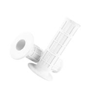 Xiuganpo Poignées Manuelles, Poignées de Guidon Antiskide 2PCS / Set Us Wesing Élégant pour les Barres de Moto 7/8 Pouces (WHITE)