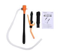Xiuganpo Pompe à Siphon électrique Portable, Puissante Pompe de Transfert de Liquide pour Usage Extérieur, 2.2 GPM, Commande Réglable, Alimentée par Batterie (ORANGE)