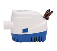 Xiuganpo Pompe de Cale Automatique, Interrupteur à Flotteur intégré 24 V, Pompe Submersible Auto-amorçante, Marine Compacte avec 2,84 M3/h 1100 GPH pour Yachts, Bateaux de Pêche, Camping-cars