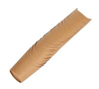 Xiuganpo Porte-Frites, Boîte à Pop-corn Résistante à L'huile à Bouche Inclinée en Papier Kraft pour les Plats à Emporter de Fête, Boîte à Frites D'anniversaire de 50 Pièces