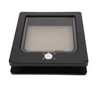 Xiuganpo Porte pour Animal Domestique à Rabat Verrouillable avec Quatre Positions de Verrouillage pour Chat et Chien, Barrière Amovible en ABS de qualité pour la sécurité des Chats et des Chiens,