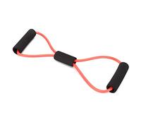 Xiuganpo Portez Un Ruban de Résistance de Résistance, Sangle de Tube d'entraînement élastique pour l'entraînement en Fitness - Muscules Salopes Salopes (Rouge)