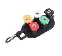 Xiuganpo Pression Interrupteur DE la Buse, sous-Couche DE Pression - None DE Les Angles RÉGLABLES 4000PSI pour Le Nettoyage DE Mur (5 Trous)